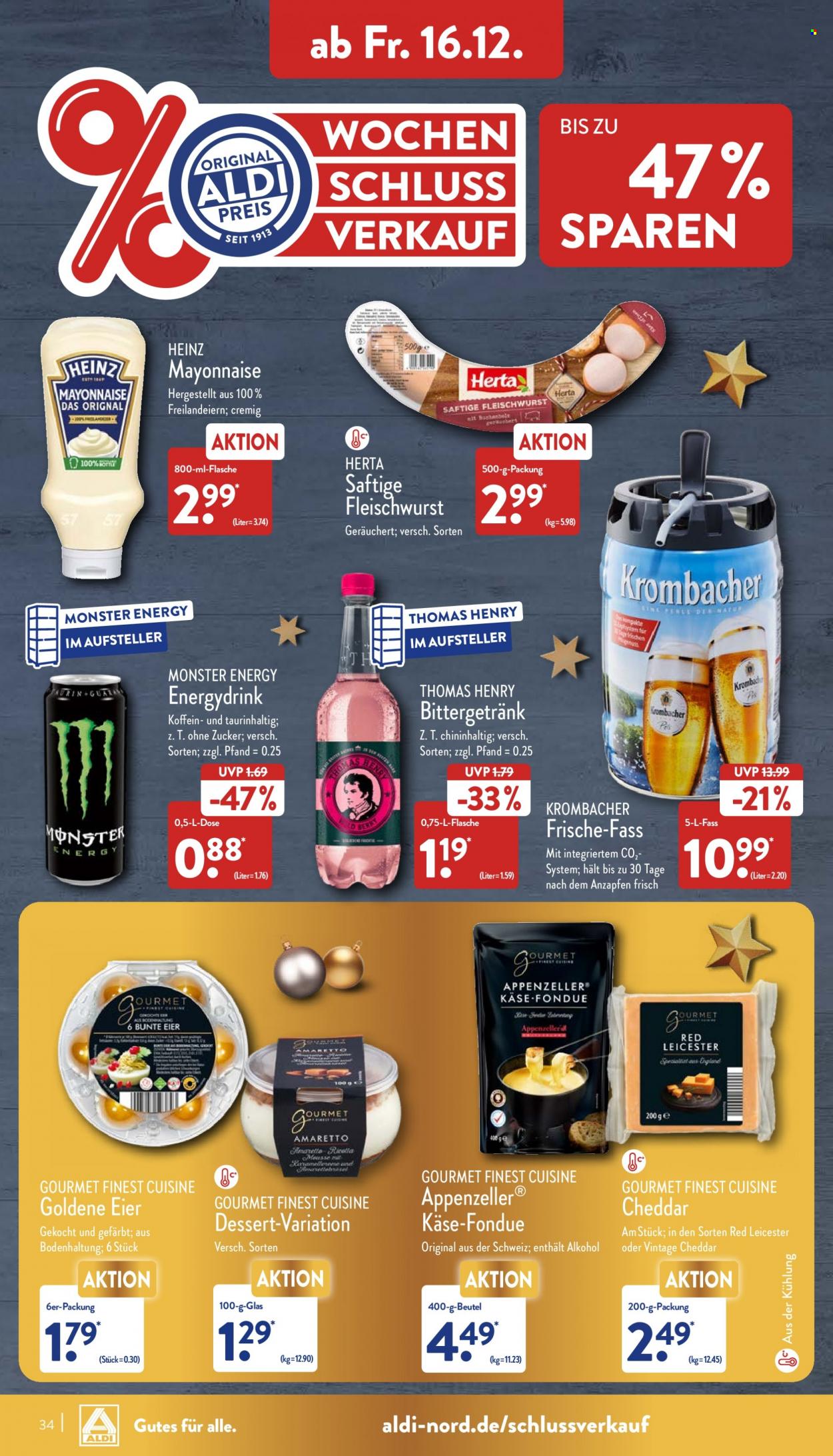 ALDI Nord Prospekte  - 12.12.2022 - 17.12.2022. Seite 34