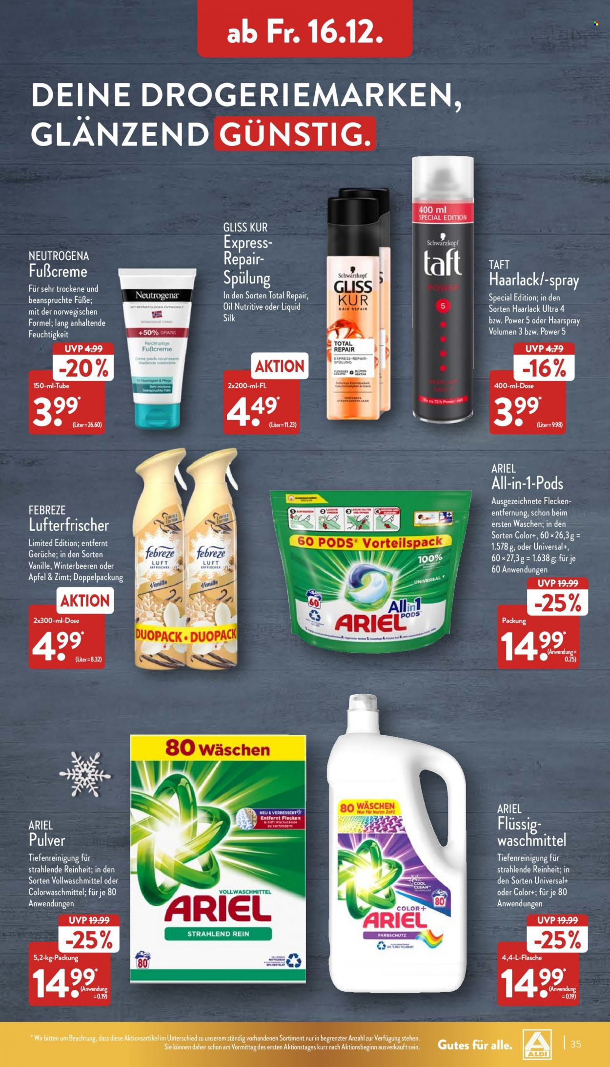 ALDI Nord Prospekte  - 12.12.2022 - 17.12.2022. Seite 35