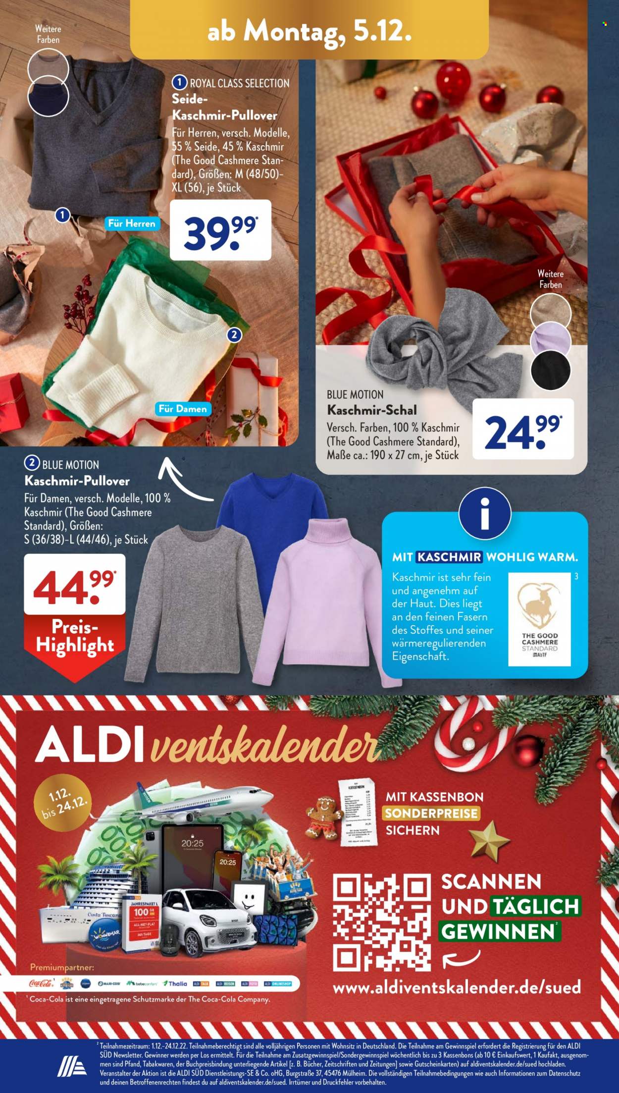 ALDI SÜD Prospekte  - 5.12.2022 - 10.12.2022. Seite 16