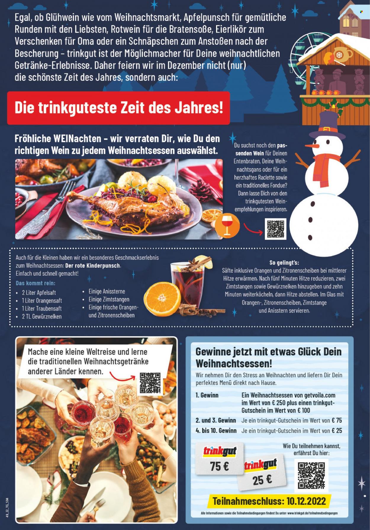 trinkgut Prospekte  - 5.12.2022 - 10.12.2022. Seite 4