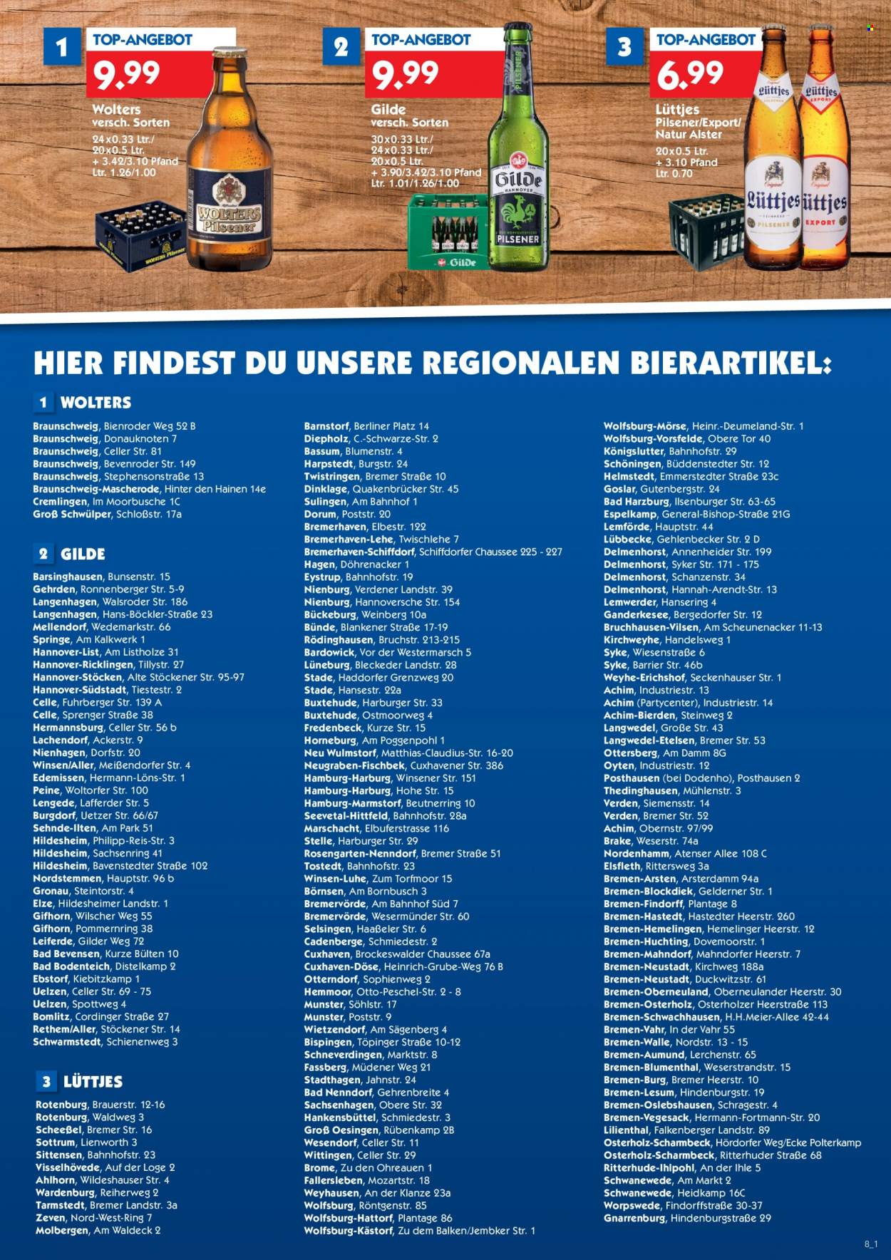 Hol'ab! Getränkemarkt Prospekte  - 5.12.2022 - 10.12.2022. Seite 8