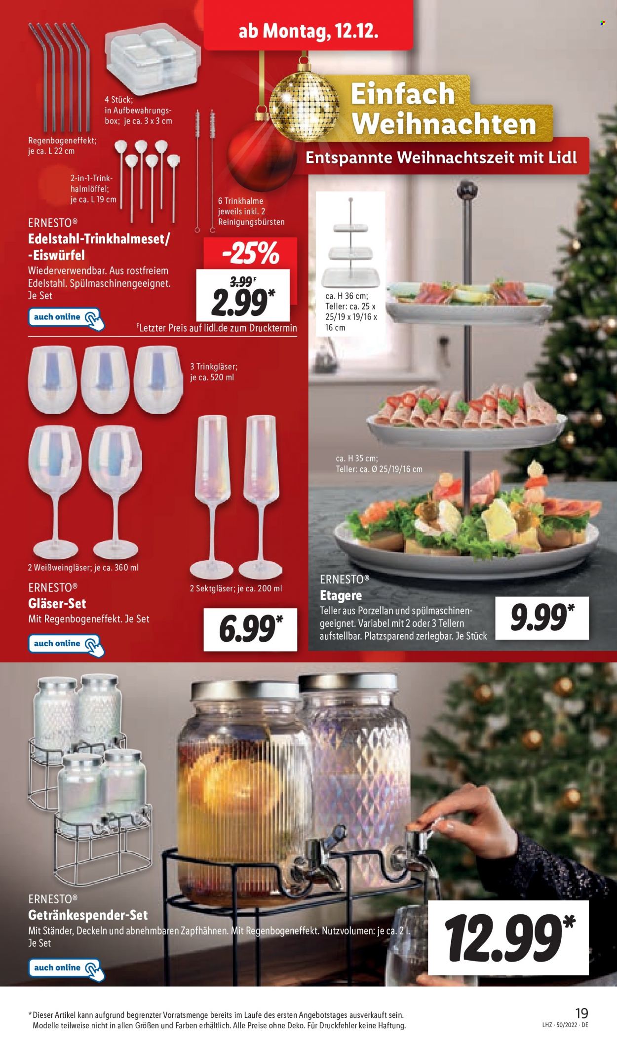 Lidl Prospekte  - 12.12.2022 - 17.12.2022. Seite 19