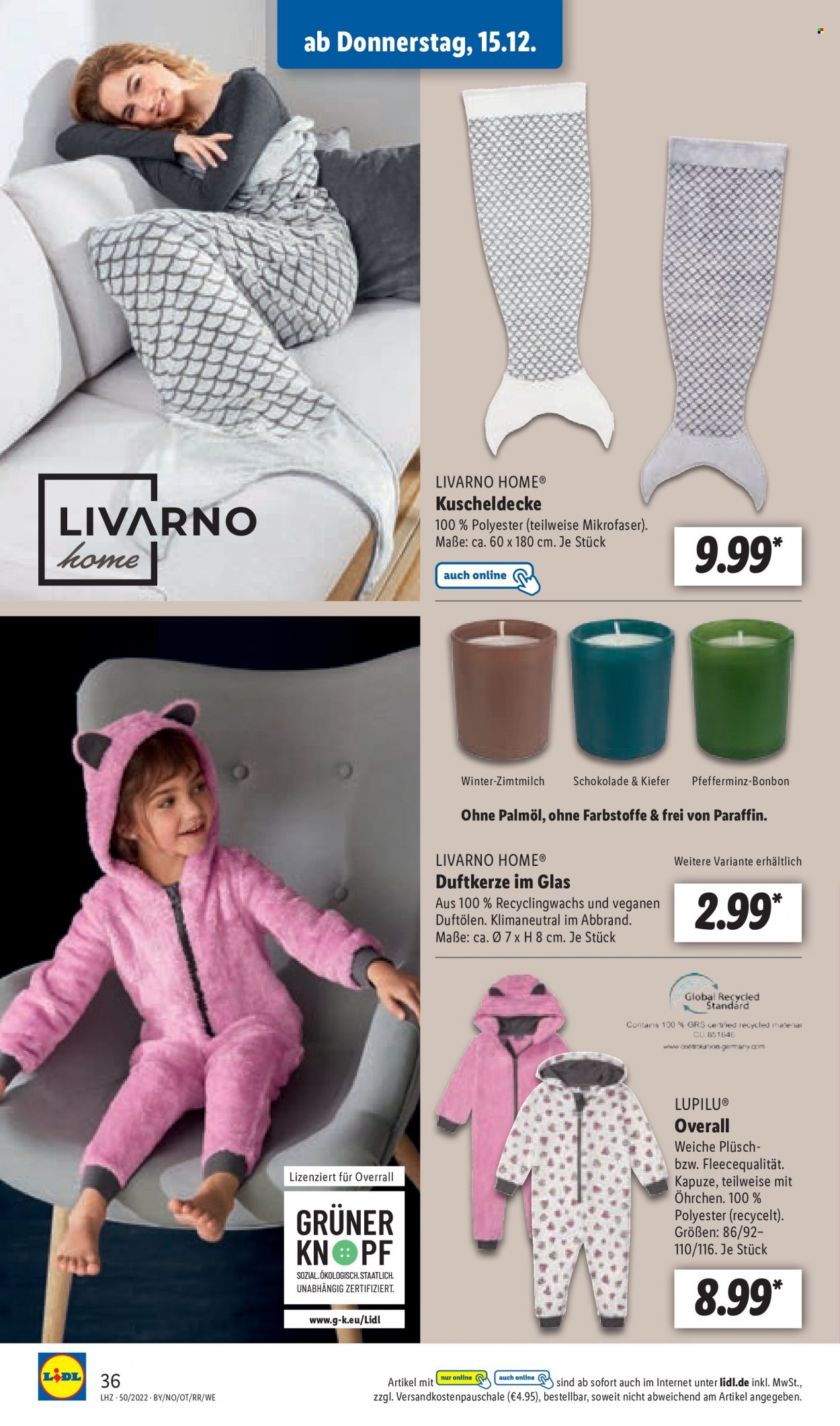 Lidl Prospekte  - 12.12.2022 - 17.12.2022. Seite 36