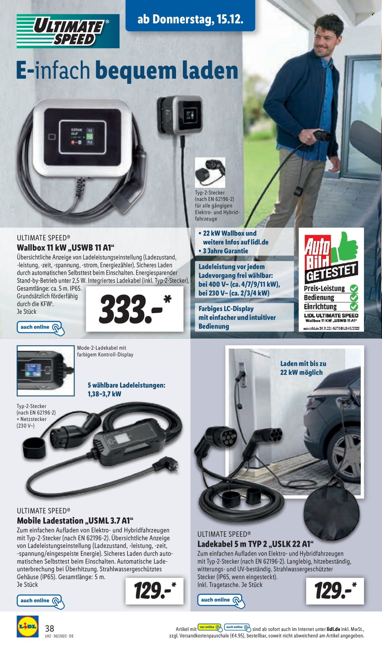 Lidl Prospekte  - 12.12.2022 - 17.12.2022. Seite 38