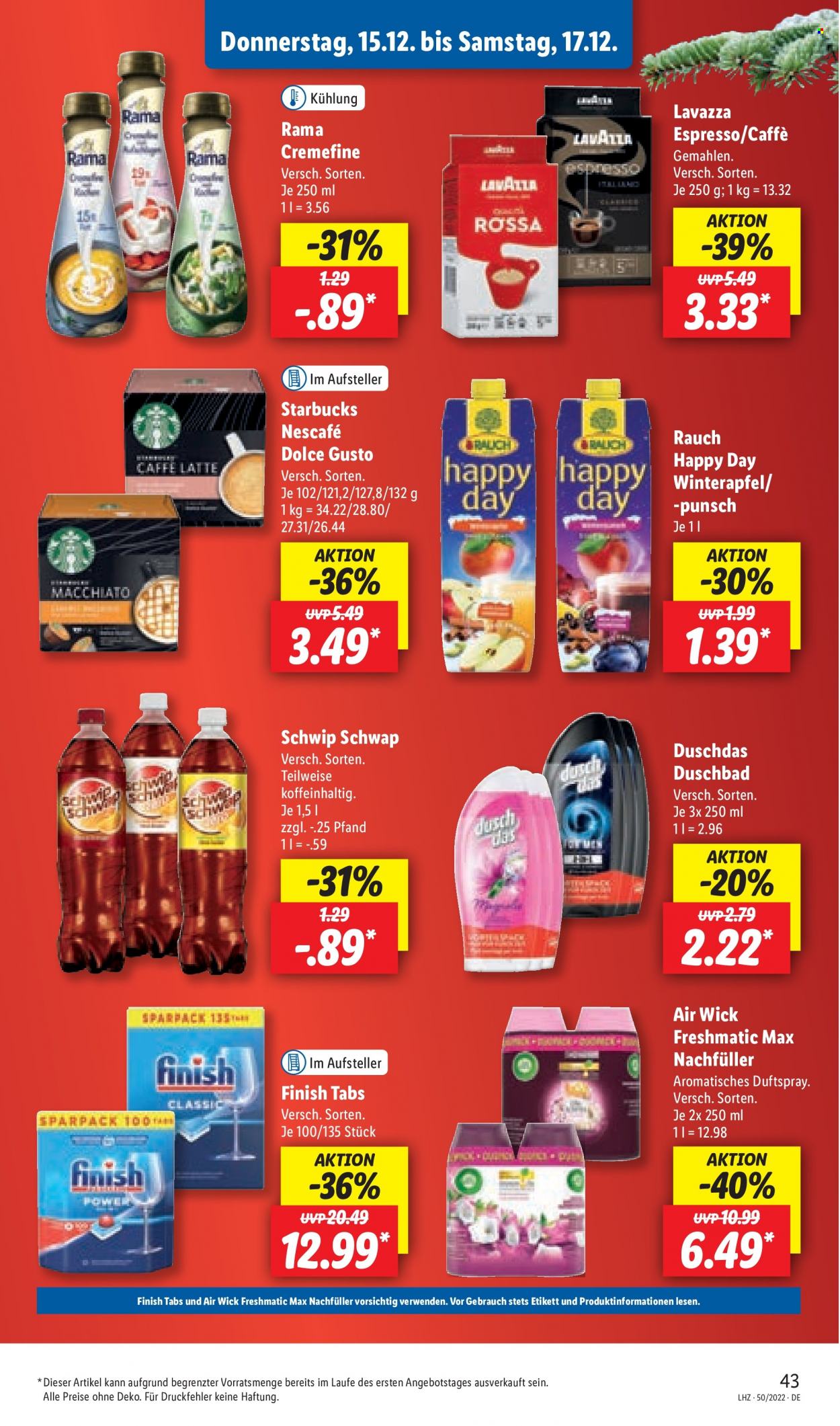Lidl Prospekte  - 12.12.2022 - 17.12.2022. Seite 43