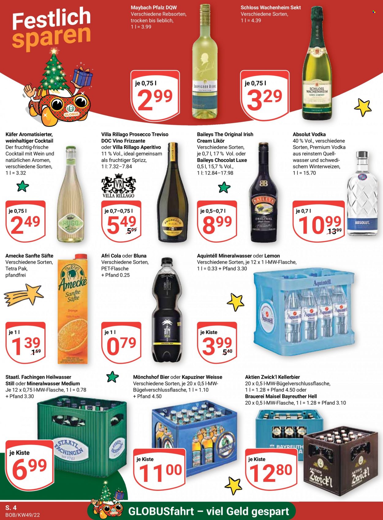 Globus Prospekte  - 5.12.2022 - 10.12.2022. Seite 4