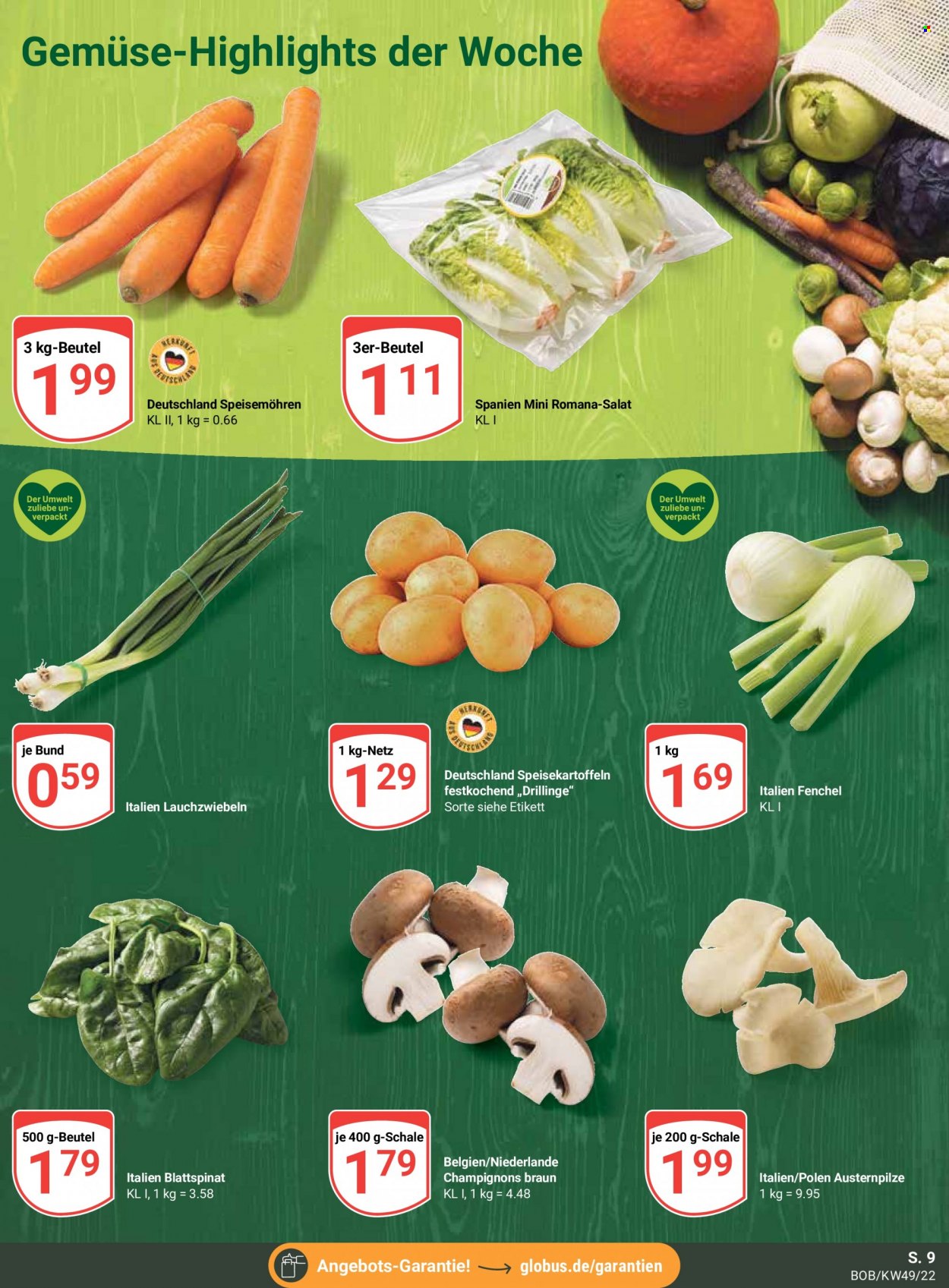 Globus Prospekte  - 5.12.2022 - 10.12.2022. Seite 9