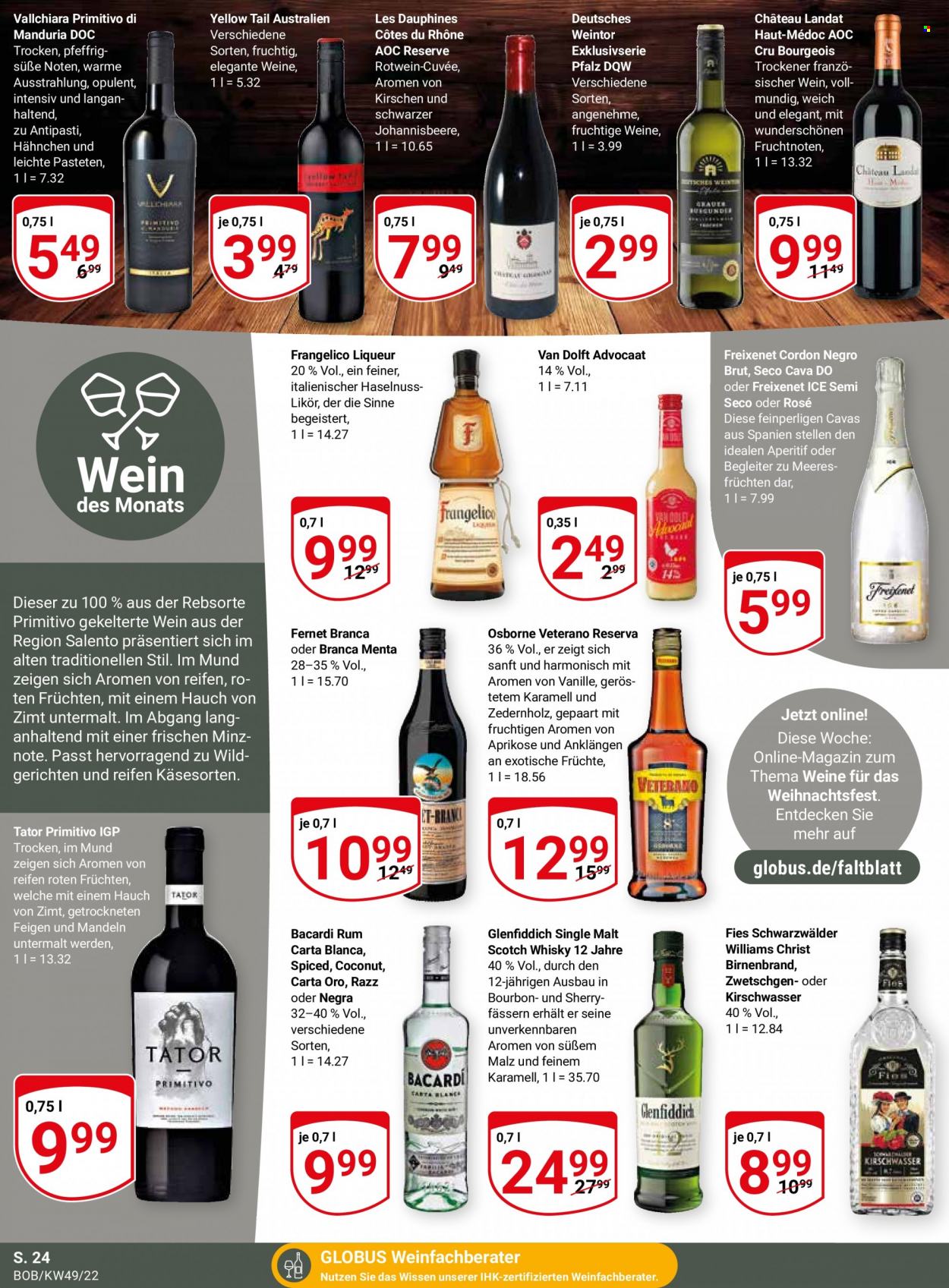 Globus Prospekte  - 5.12.2022 - 10.12.2022. Seite 24