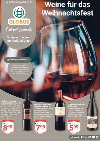 Prospekte Globus - 5.12.2022 - 10.12.2022.