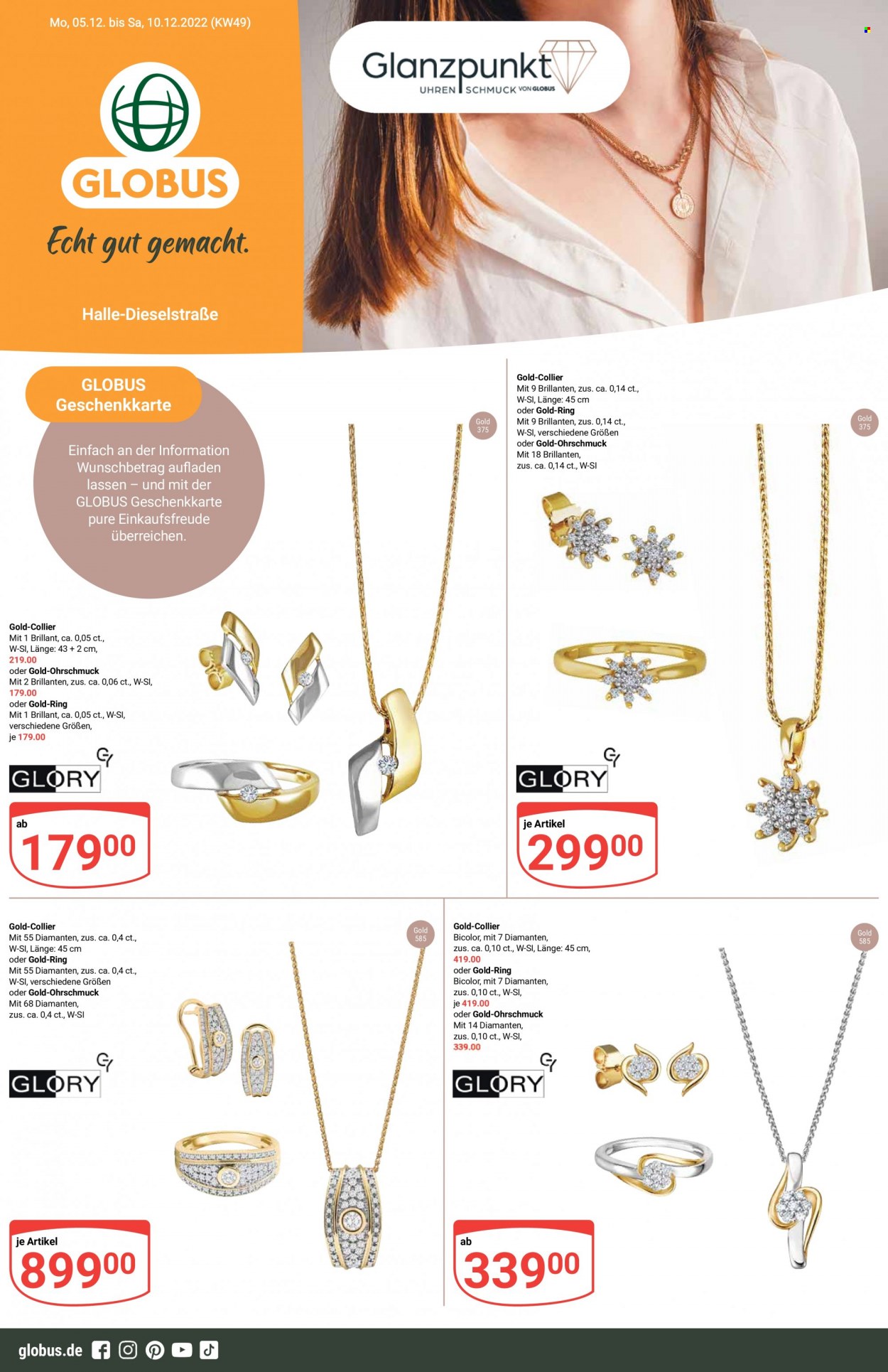 Globus Prospekte  - 5.12.2022 - 10.12.2022. Seite 1