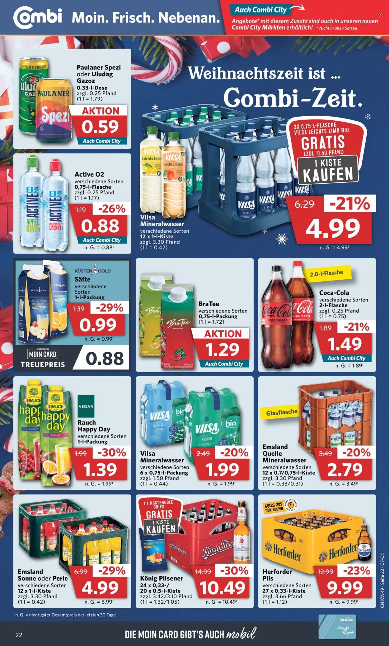 Combi Prospekte  - 5.12.2022 - 10.12.2022. Seite 22
