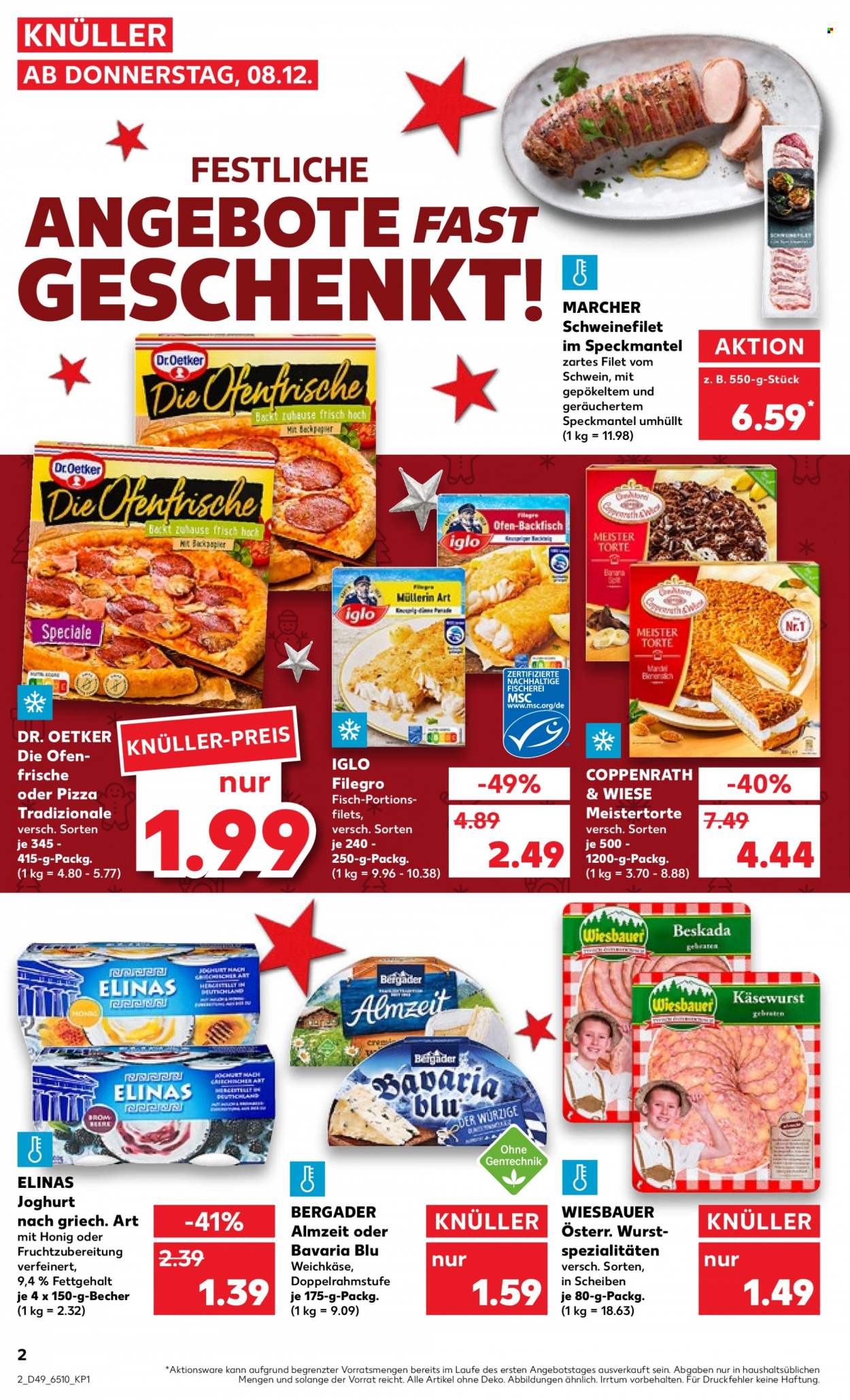Kaufland Prospekte  - 8.12.2022 - 14.12.2022. Seite 2