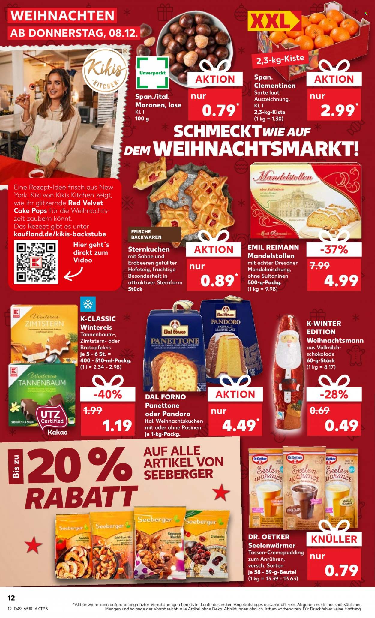Kaufland Prospekte  - 8.12.2022 - 14.12.2022. Seite 12