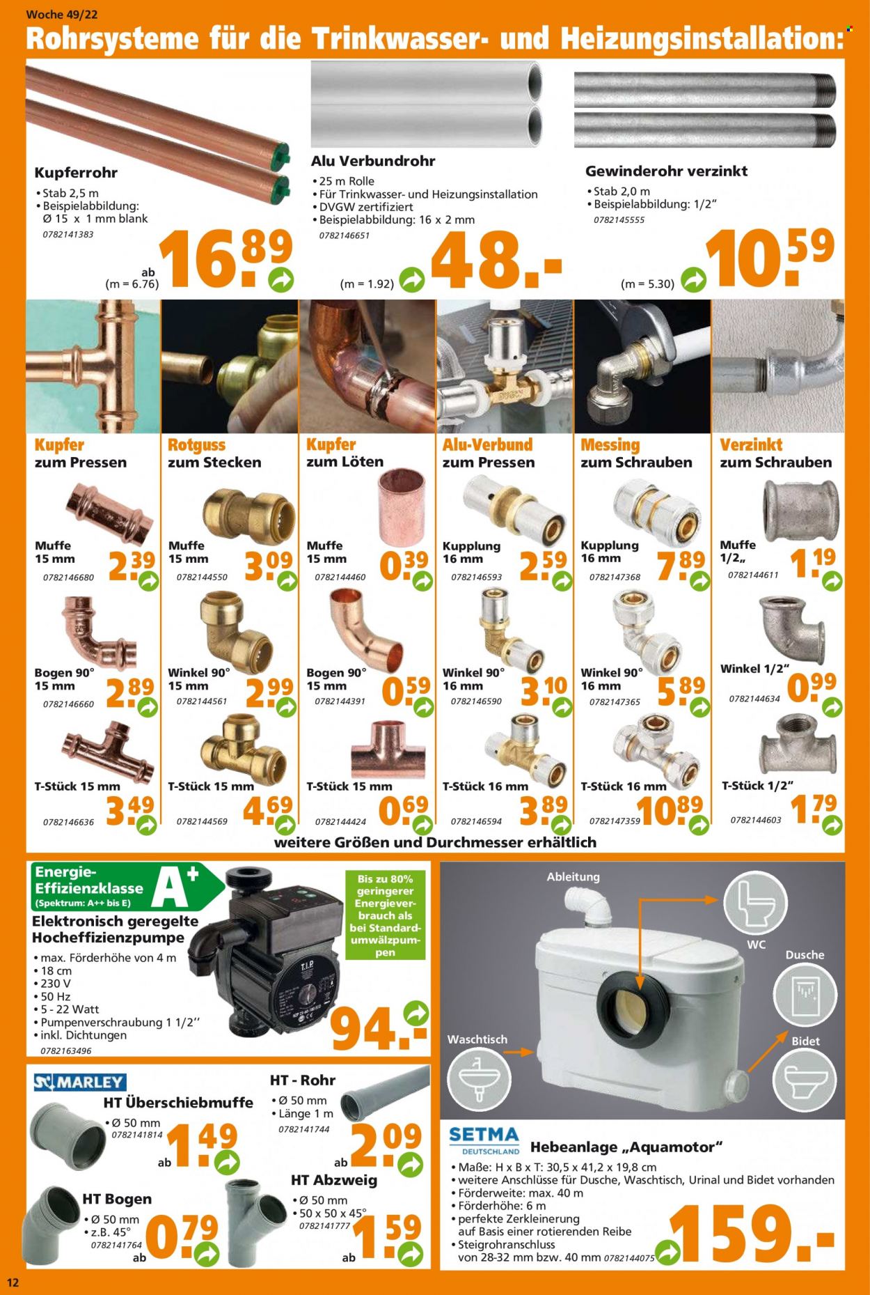 Globus Baumarkt Prospekte  - 5.12.2022 - 10.12.2022. Seite 12