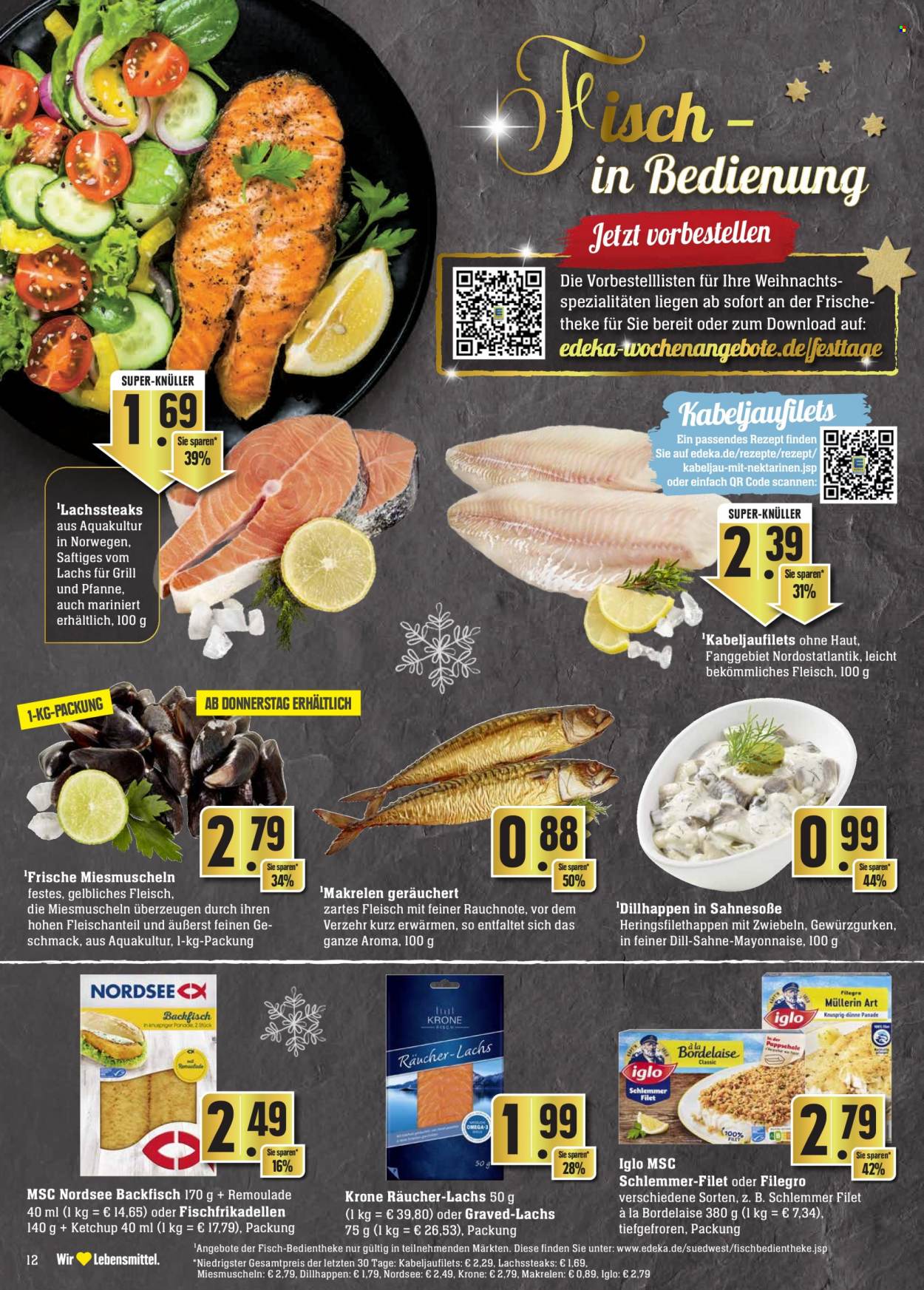 Edeka Prospekte  - 5.12.2022 - 10.12.2022. Seite 12