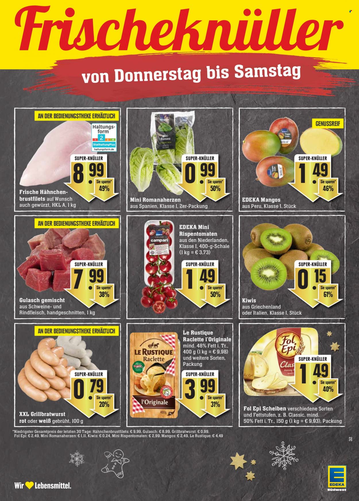 Edeka Prospekte  - 5.12.2022 - 10.12.2022. Seite 32
