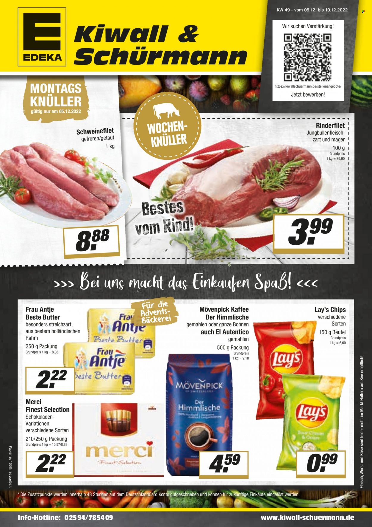 Edeka Prospekte  - 5.12.2022 - 10.12.2022. Seite 1