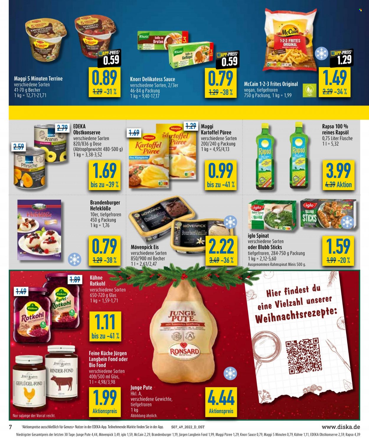 Diska Prospekte  - 5.12.2022 - 10.12.2022. Seite 7