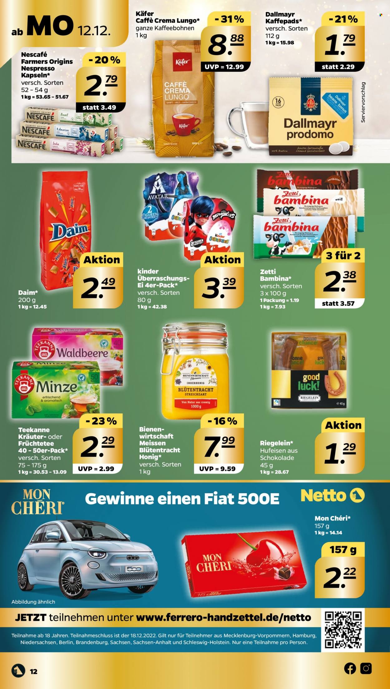 Netto Prospekte  - 12.12.2022 - 17.12.2022. Seite 12