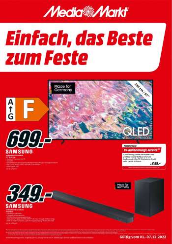 Prospekte MediaMarkt - 1.12.2022 - 7.12.2022.