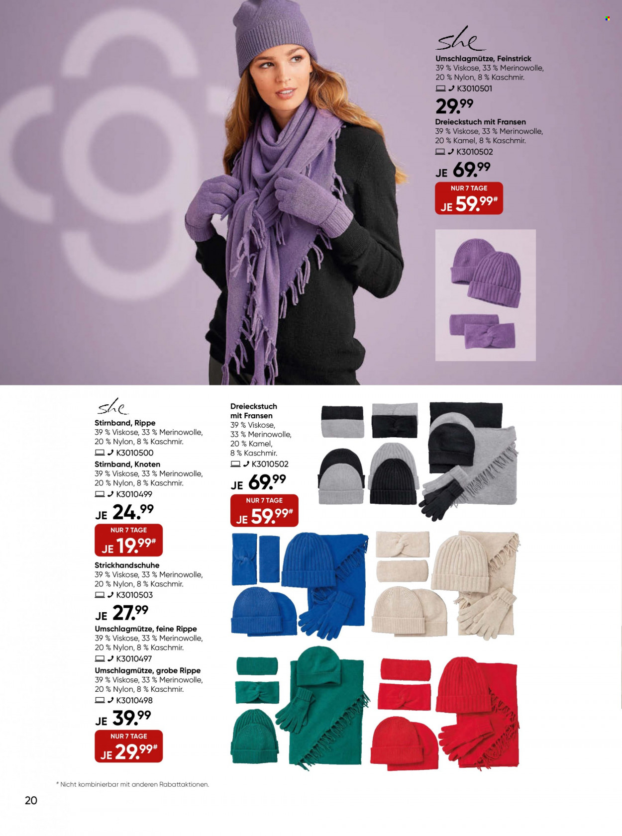 GALERIA Karstadt Kaufhof Prospekte  - 7.12.2022 - 13.12.2022. Seite 20