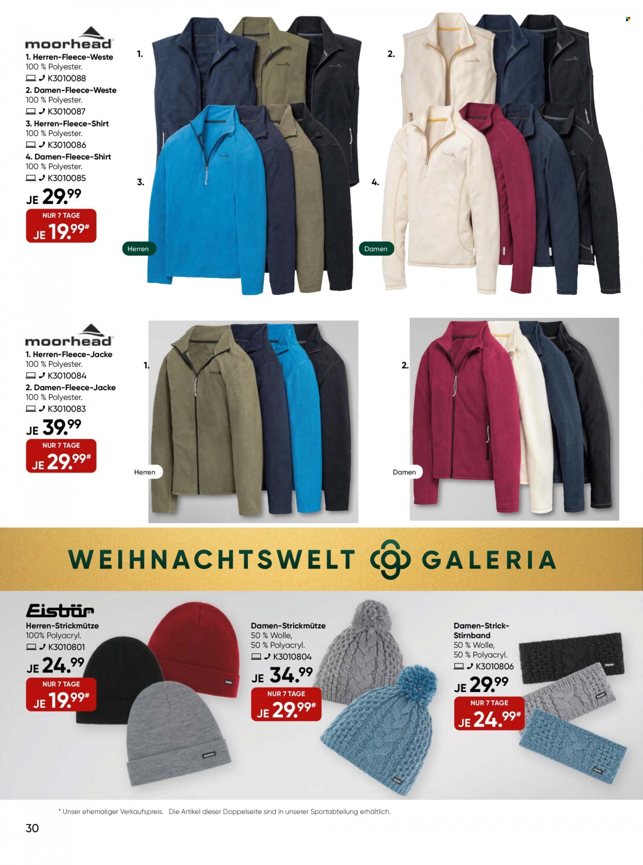 GALERIA Karstadt Kaufhof Prospekte  - 7.12.2022 - 13.12.2022. Seite 30
