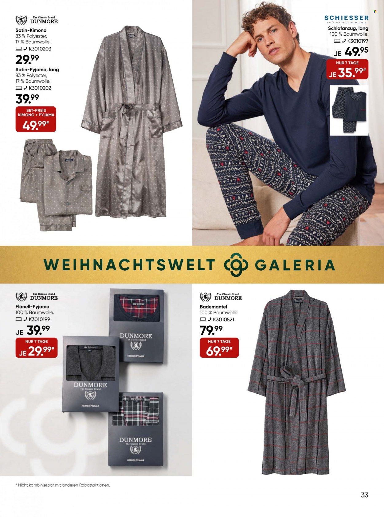 GALERIA Karstadt Kaufhof Prospekte  - 7.12.2022 - 13.12.2022. Seite 33