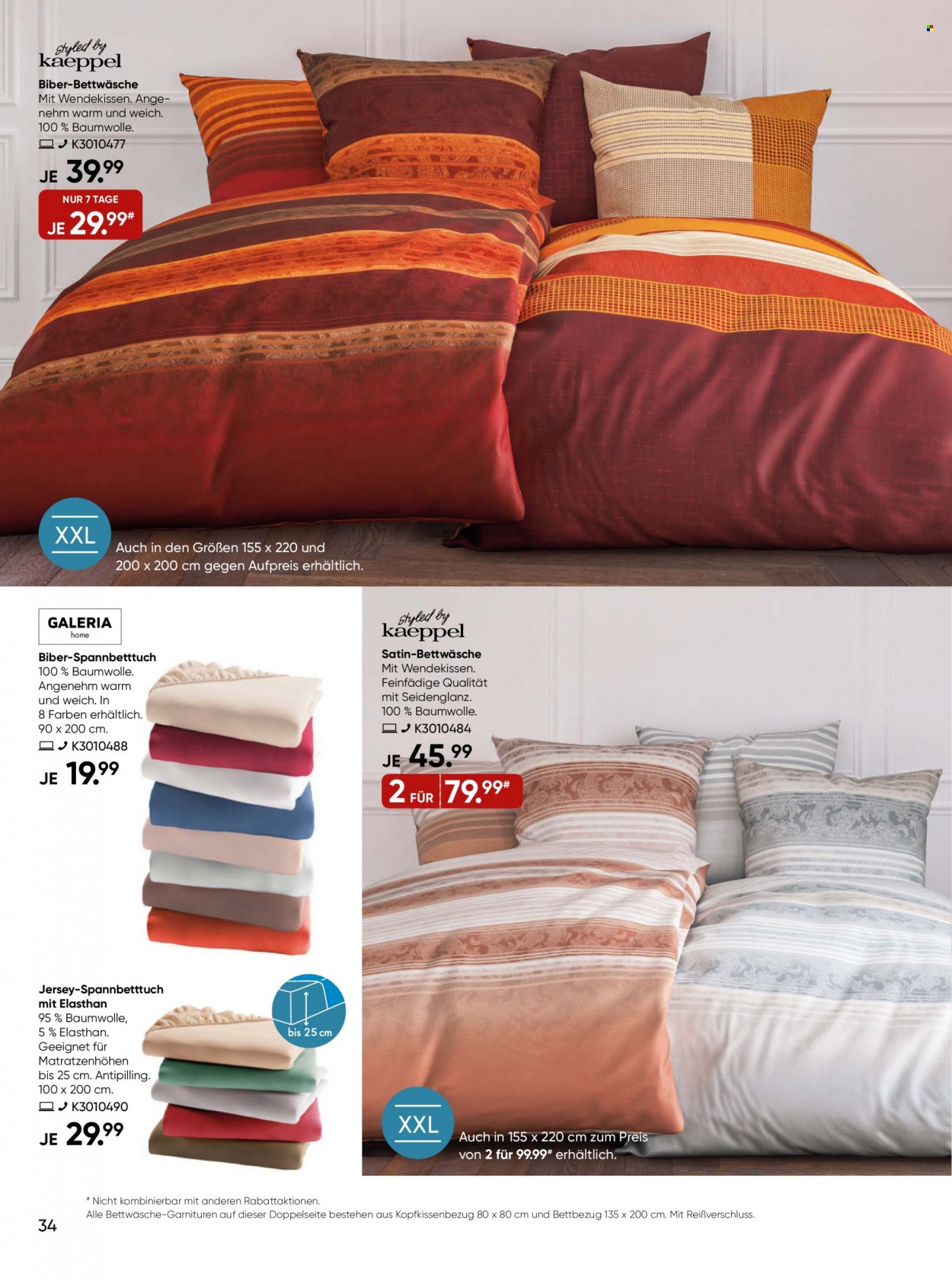 GALERIA Karstadt Kaufhof Prospekte  - 7.12.2022 - 13.12.2022. Seite 34
