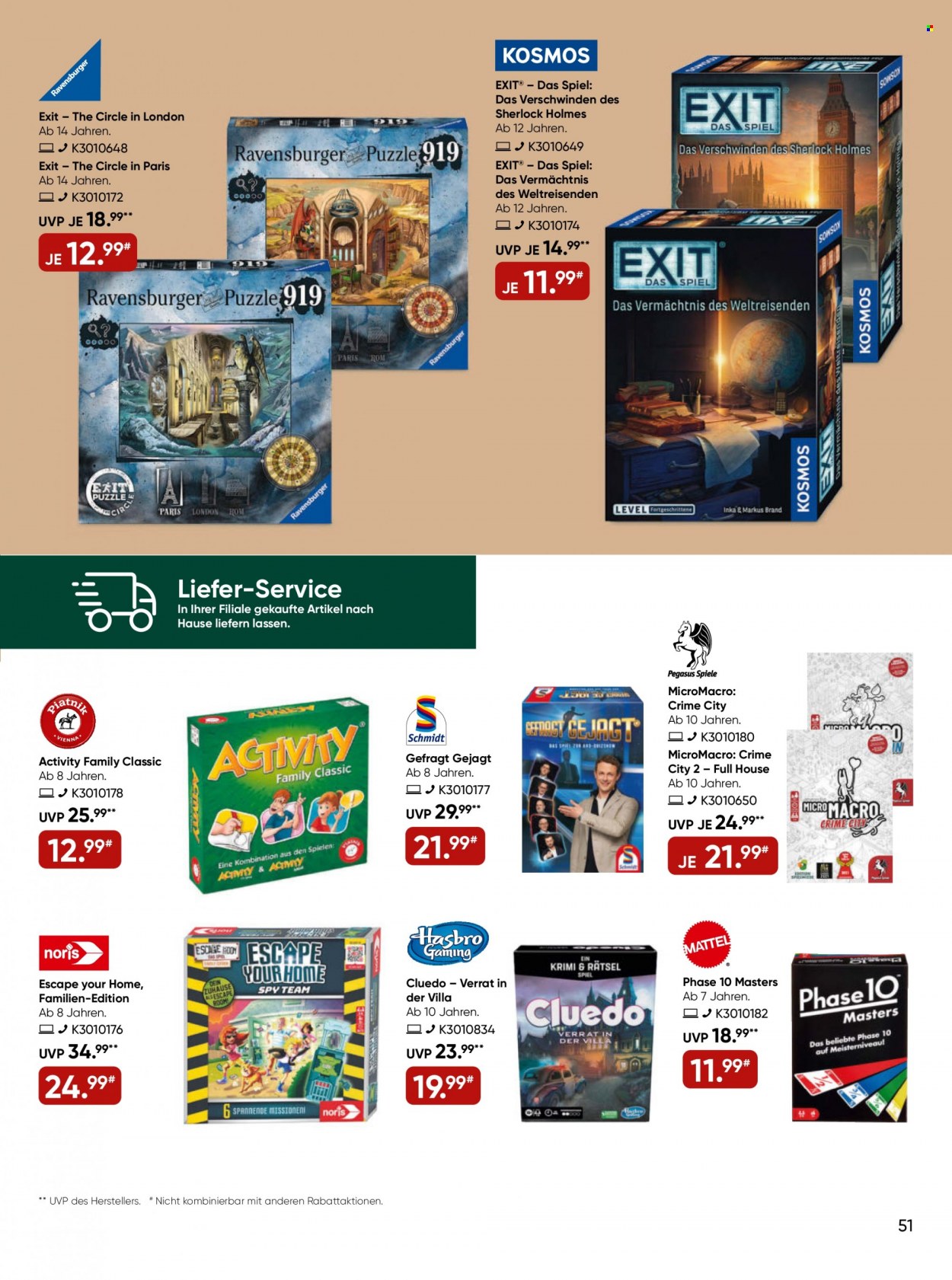 GALERIA Karstadt Kaufhof Prospekte  - 7.12.2022 - 13.12.2022. Seite 51