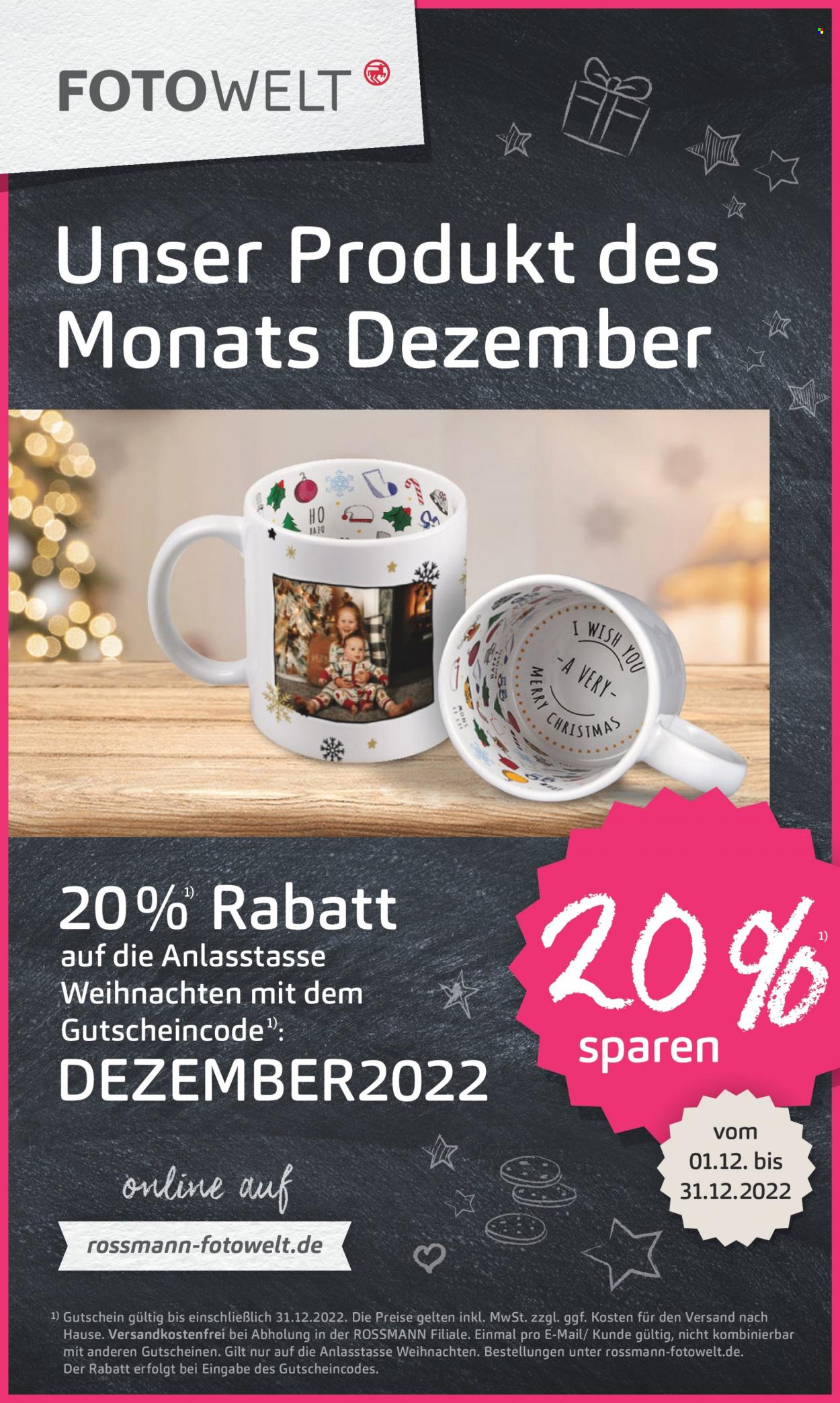 Rossmann Prospekte  - 12.12.2022 - 16.12.2022. Seite 19