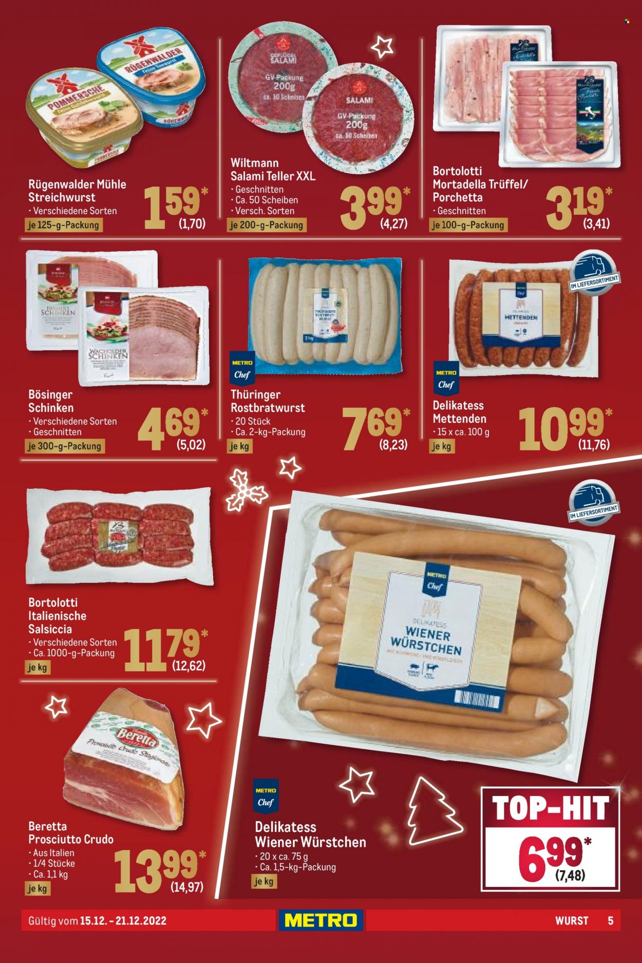 Metro Prospekte  - 15.12.2022 - 21.12.2022. Seite 5