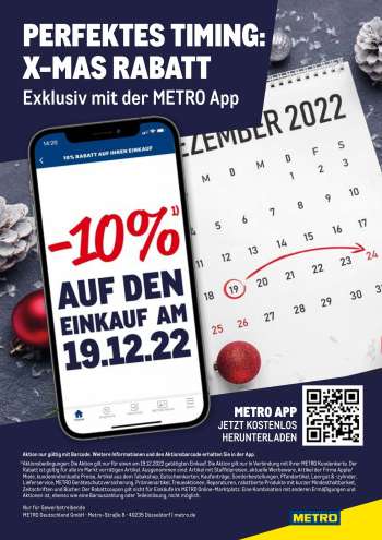 Prospekte Metro - 19.12.2022 - 24.12.2022.