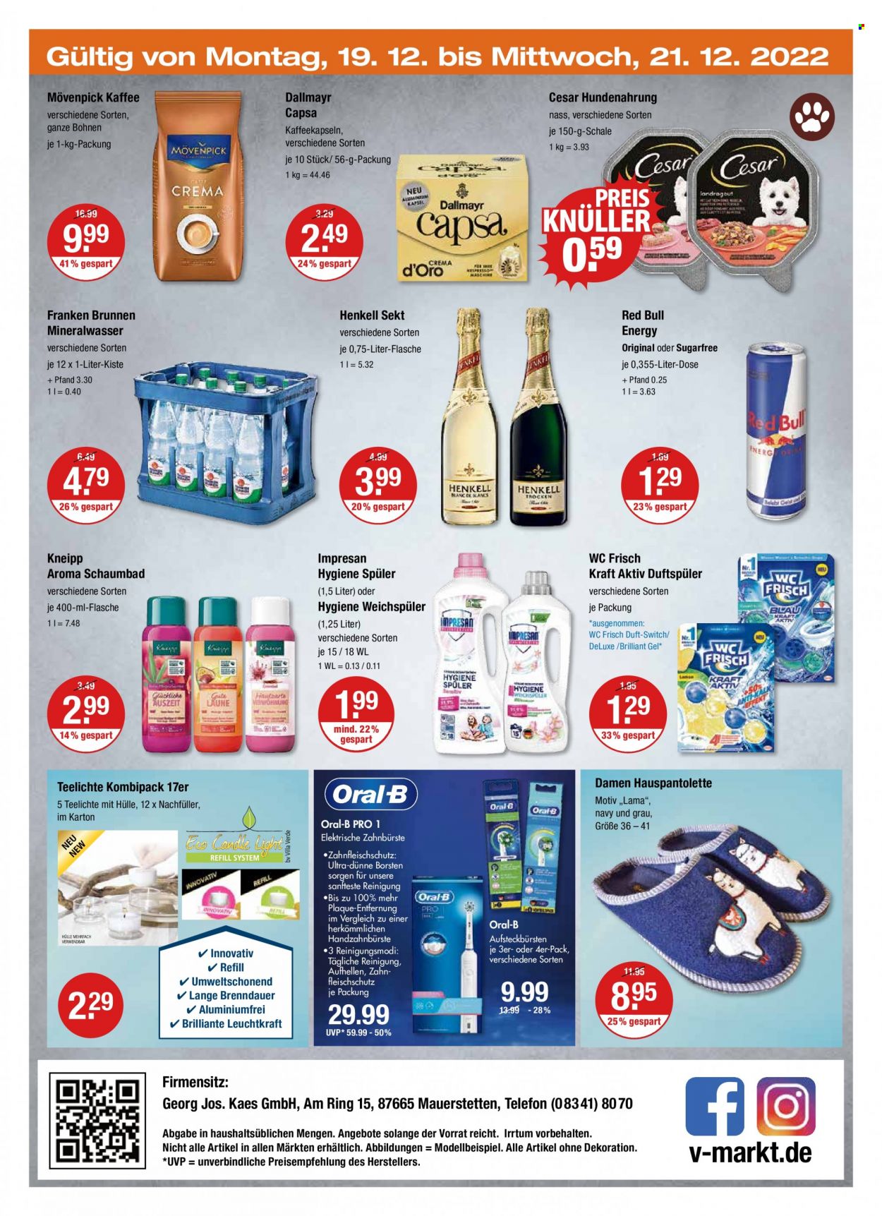 V-Markt Prospekte  - 15.12.2022 - 21.12.2022. Seite 28