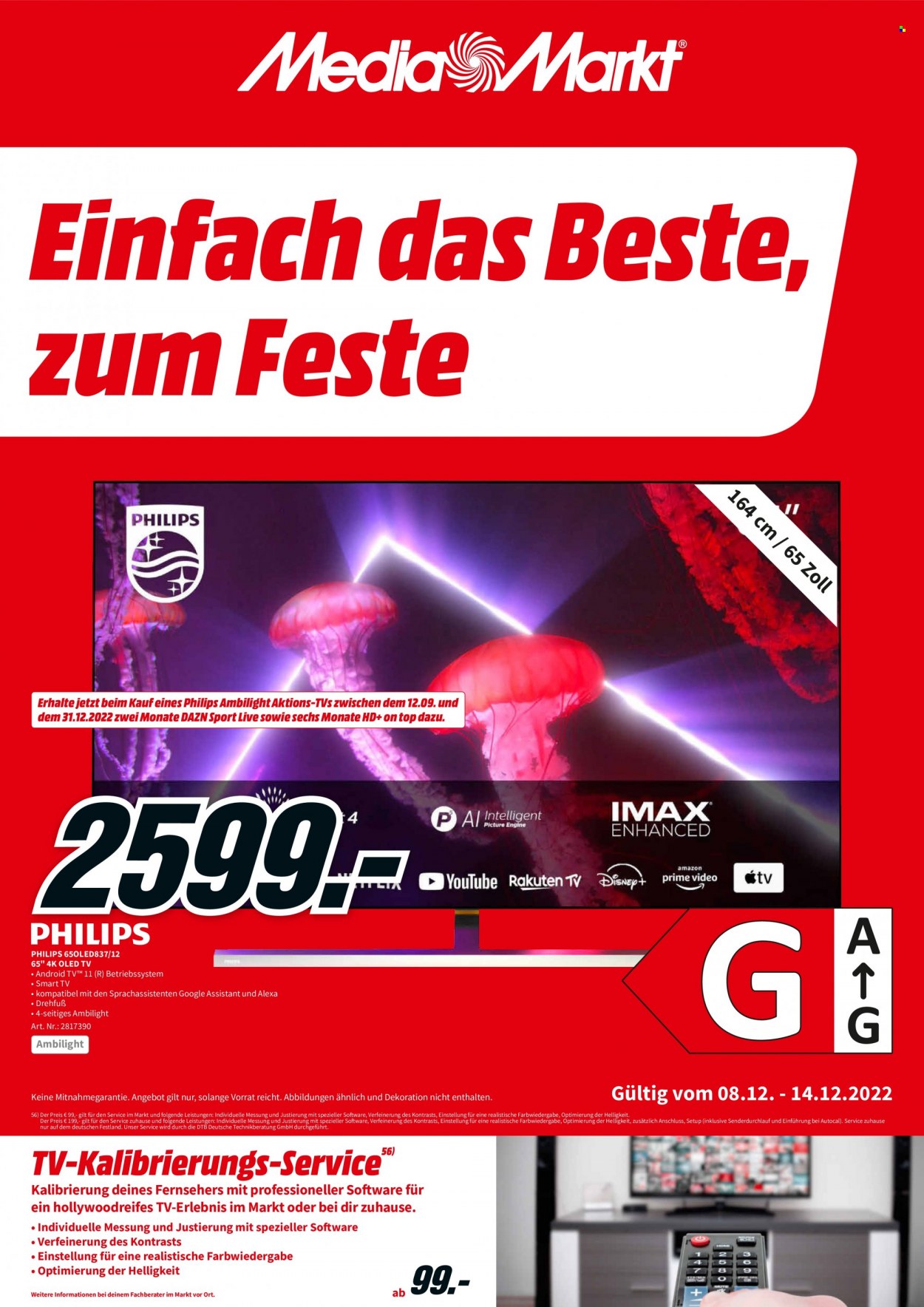 MediaMarkt Prospekte  - 8.12.2022 - 14.12.2022. Seite 1