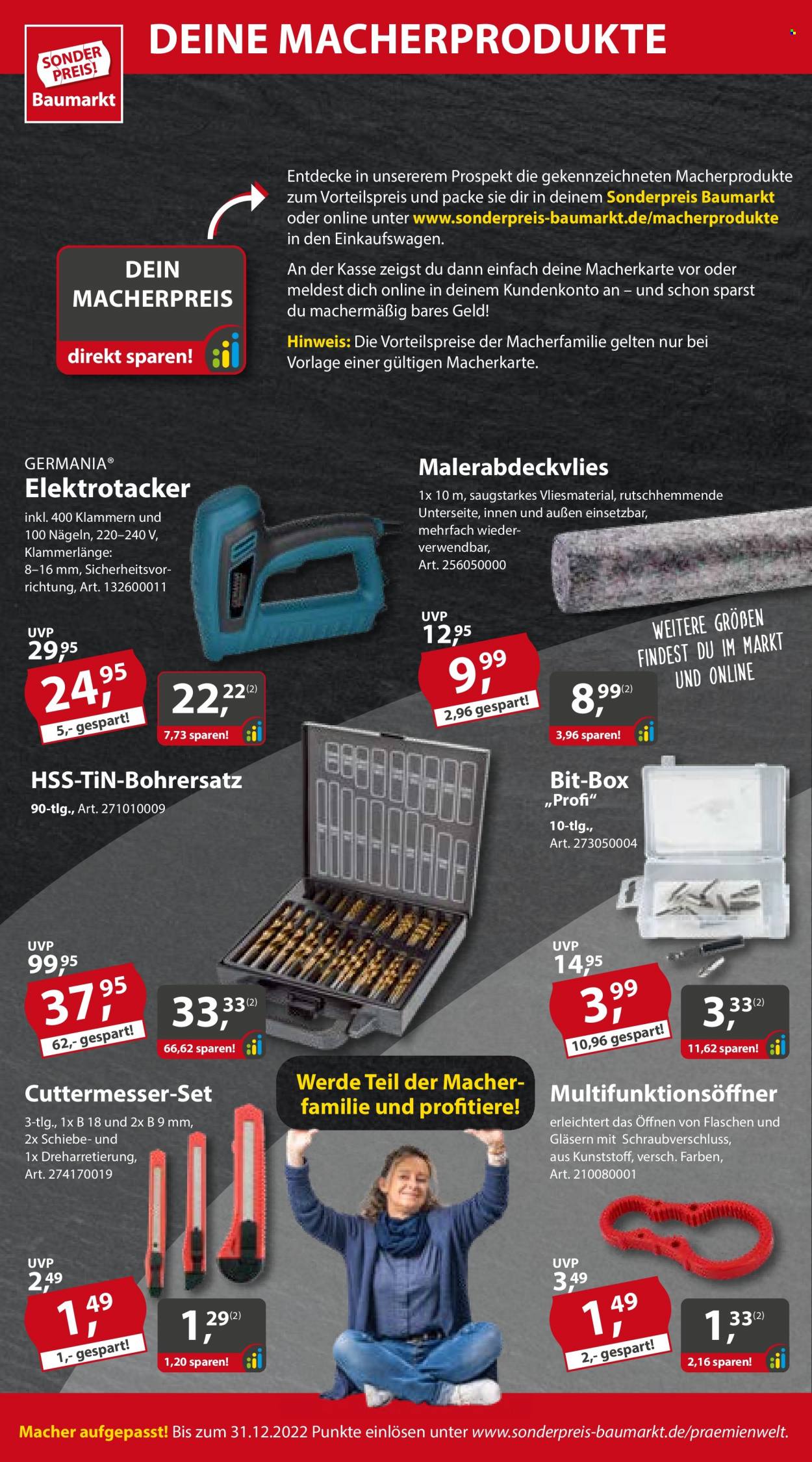 Sonderpreis-Baumarkt Prospekte  - 17.12.2022 - 23.12.2022. Seite 10