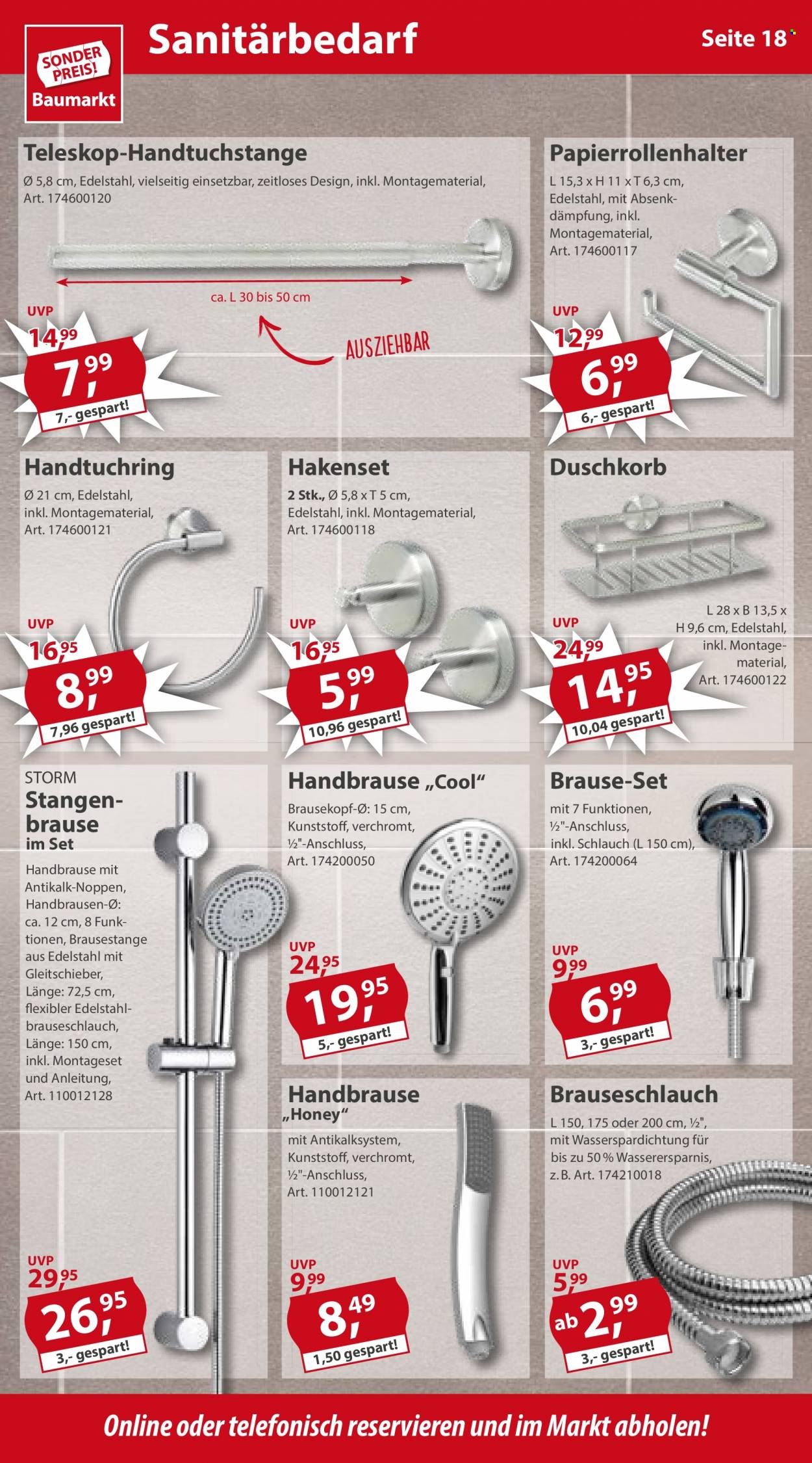 Sonderpreis-Baumarkt Prospekte  - 17.12.2022 - 23.12.2022. Seite 18