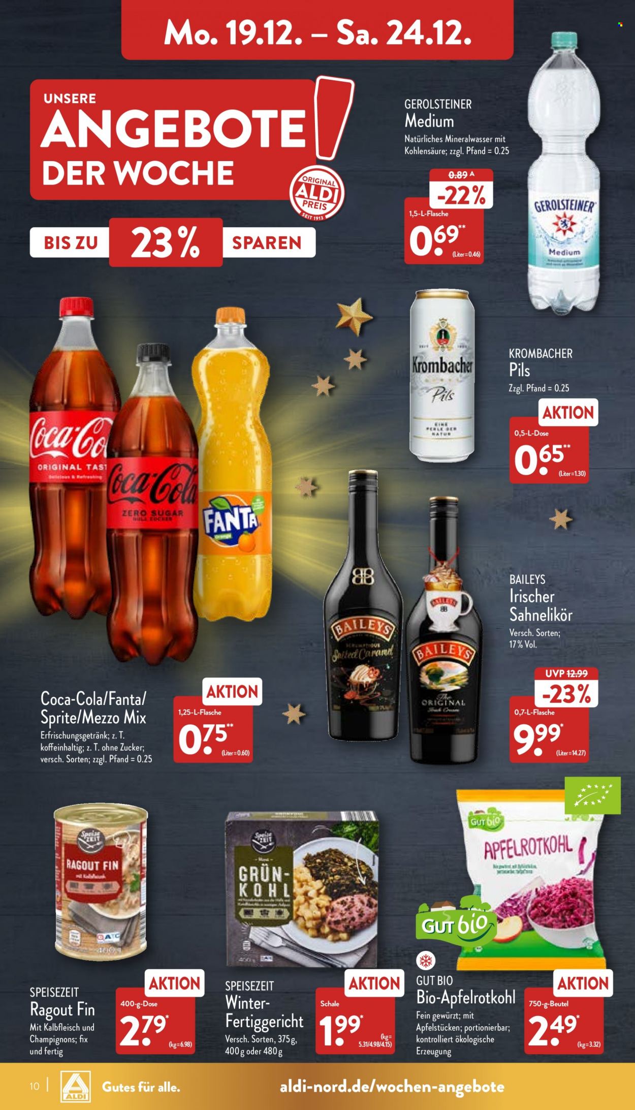 ALDI Nord Prospekte  - 19.12.2022 - 24.12.2022. Seite 10