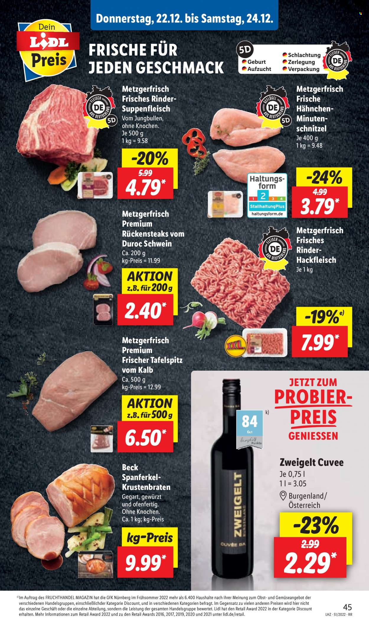 Lidl Prospekte  - 19.12.2022 - 24.12.2022. Seite 47