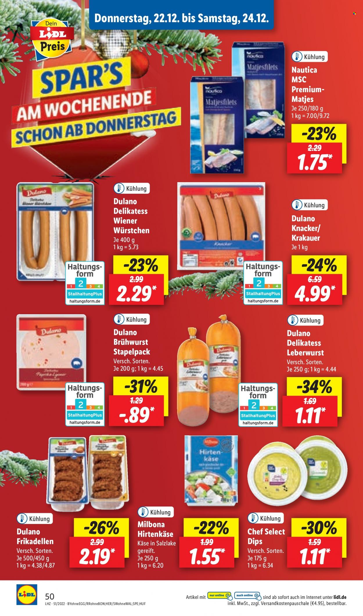 Lidl Prospekte  - 19.12.2022 - 24.12.2022. Seite 52