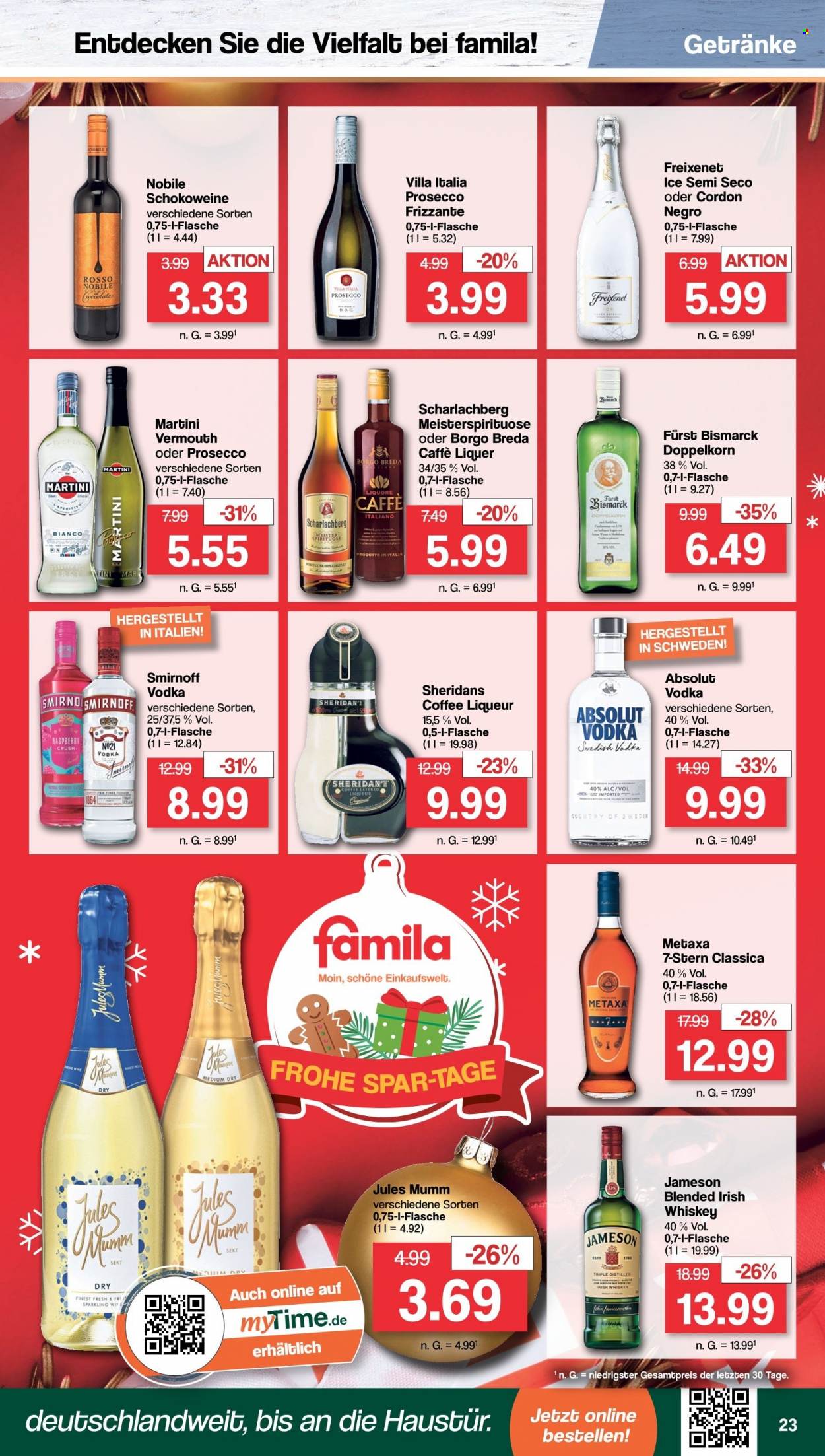 famila Prospekte  - 12.12.2022 - 17.12.2022. Seite 23