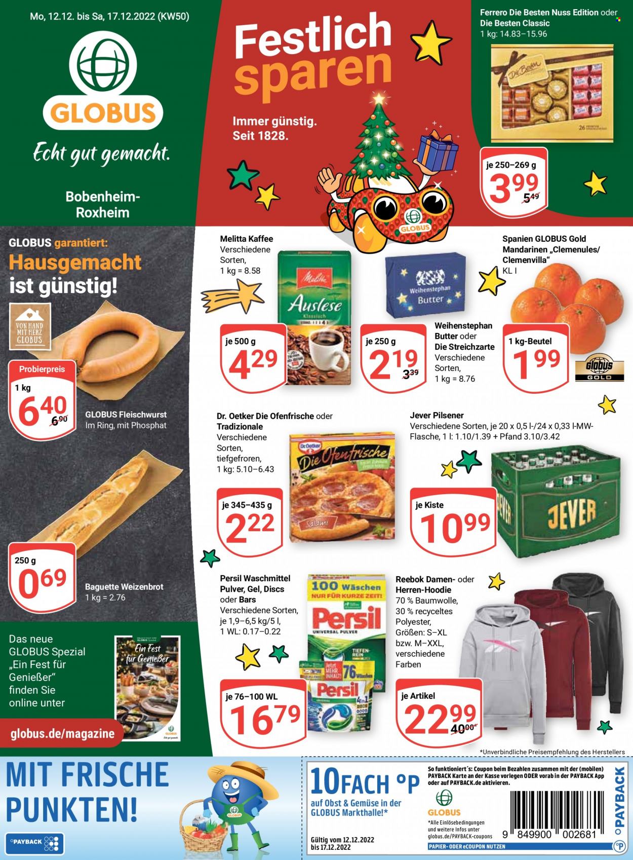 Globus Prospekte  - 12.12.2022 - 17.12.2022. Seite 1