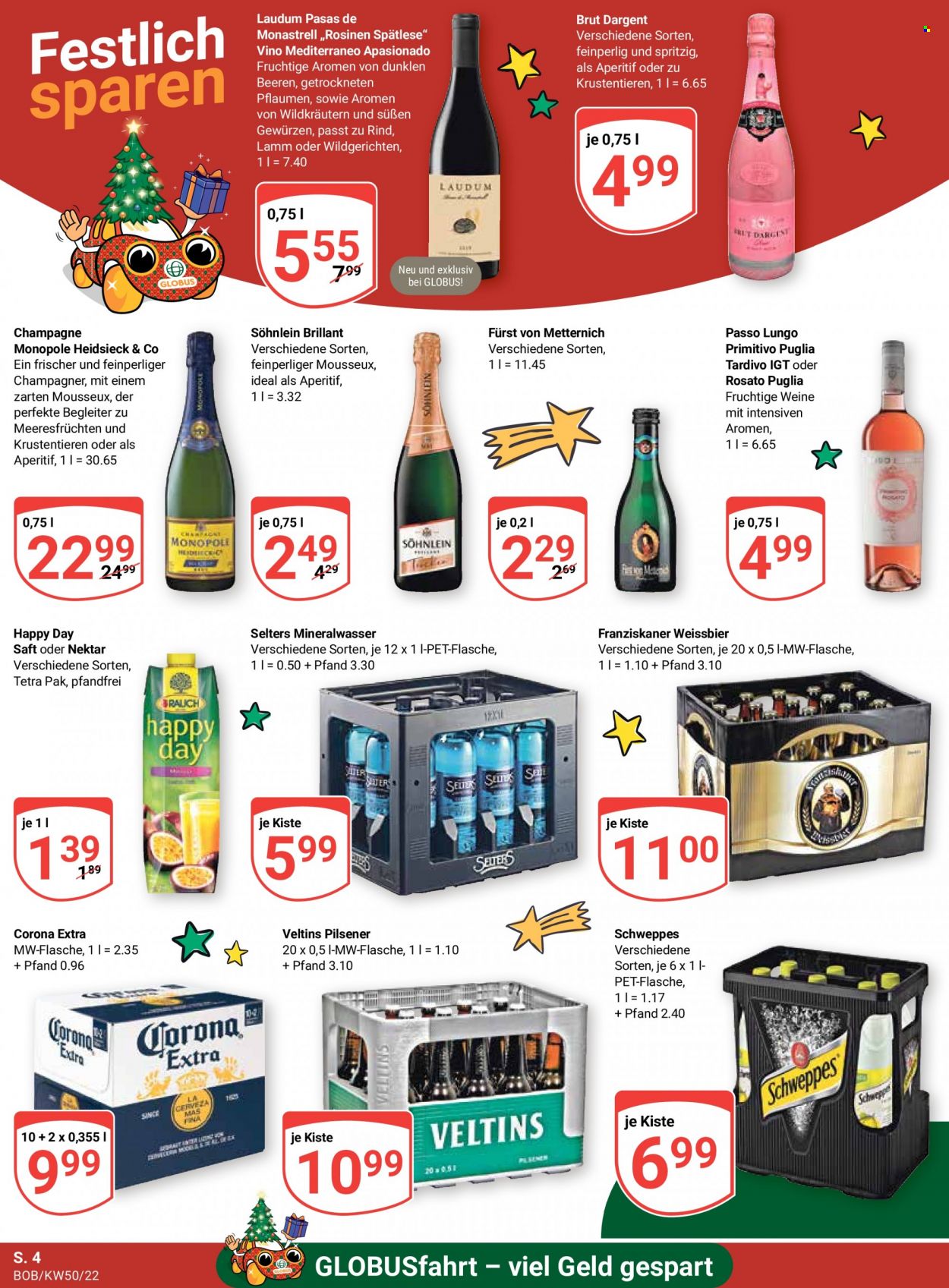 Globus Prospekte  - 12.12.2022 - 17.12.2022. Seite 4