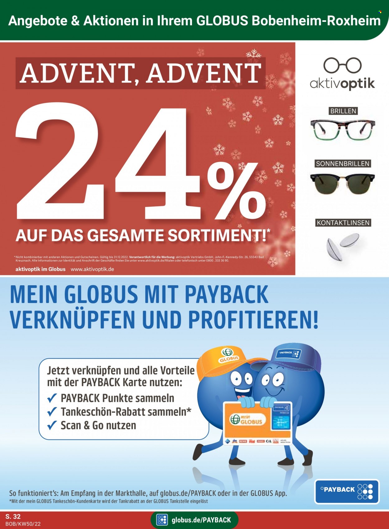 Globus Prospekte  - 12.12.2022 - 17.12.2022. Seite 32