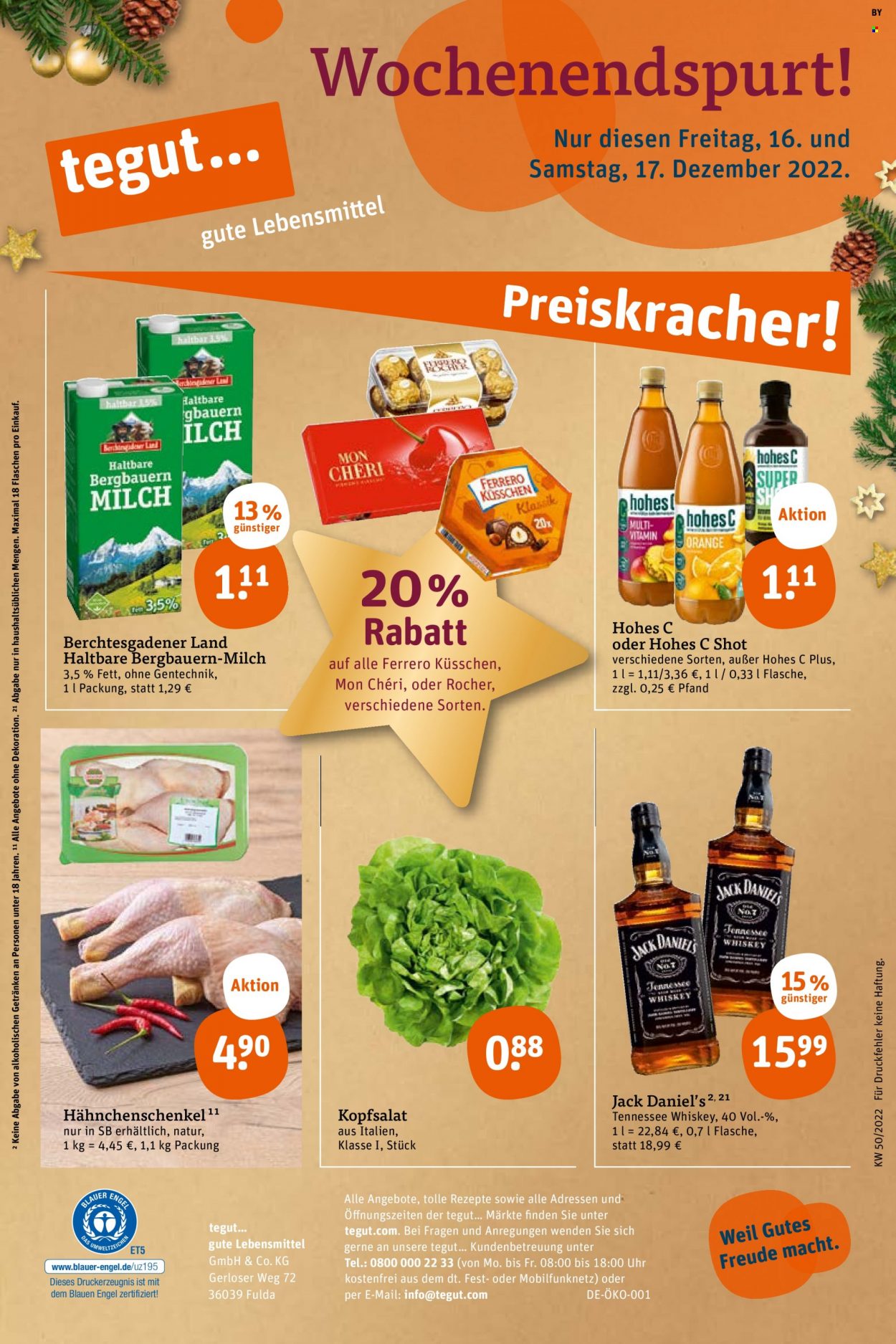 tegut... Prospekte  - 12.12.2022 - 17.12.2022. Seite 30