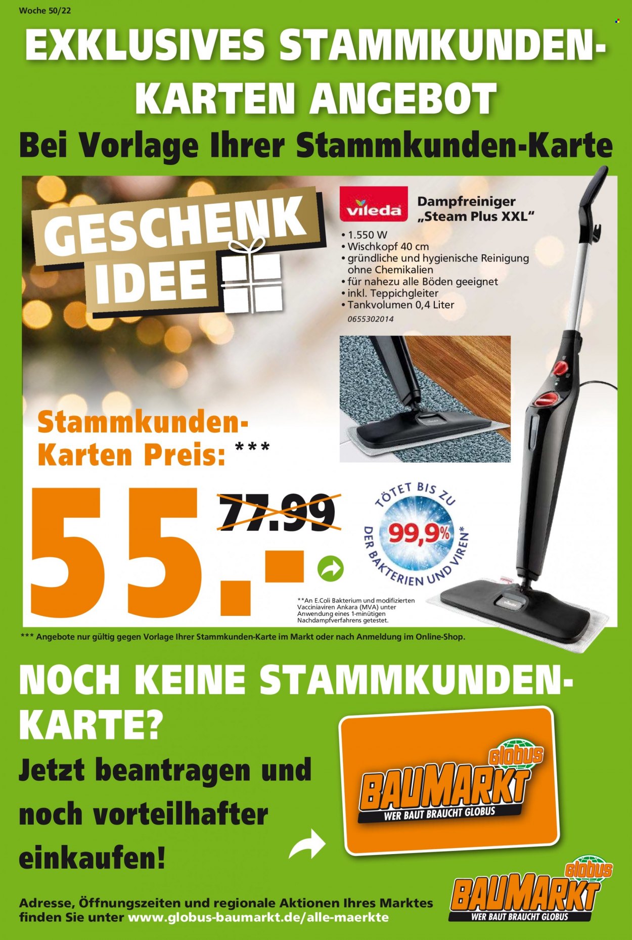 Globus Baumarkt Prospekte  - 12.12.2022 - 17.12.2022. Seite 18
