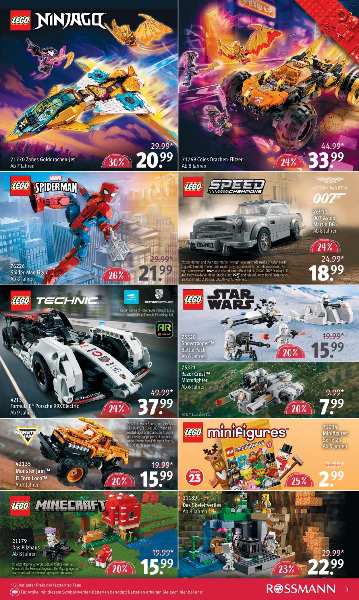 Rossmann Prospekte  - 12.12.2022 - 23.12.2022. Seite 3