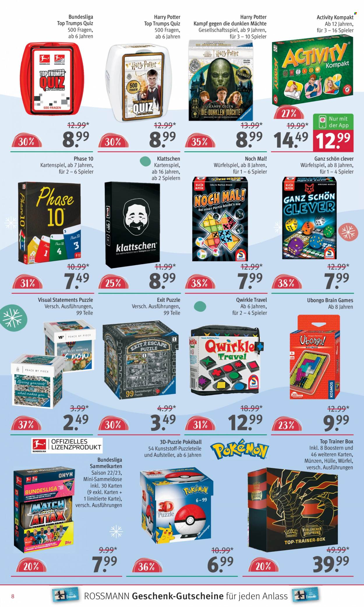 Rossmann Prospekte  - 12.12.2022 - 23.12.2022. Seite 8
