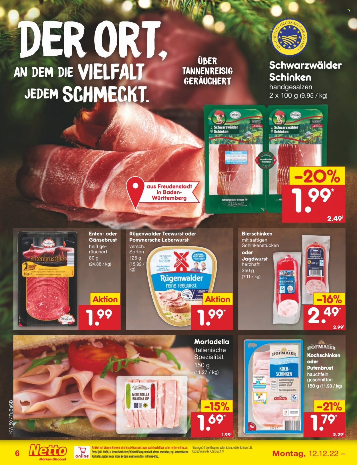 Netto Marken-Discount Prospekte  - 12.12.2022 - 17.12.2022. Seite 6