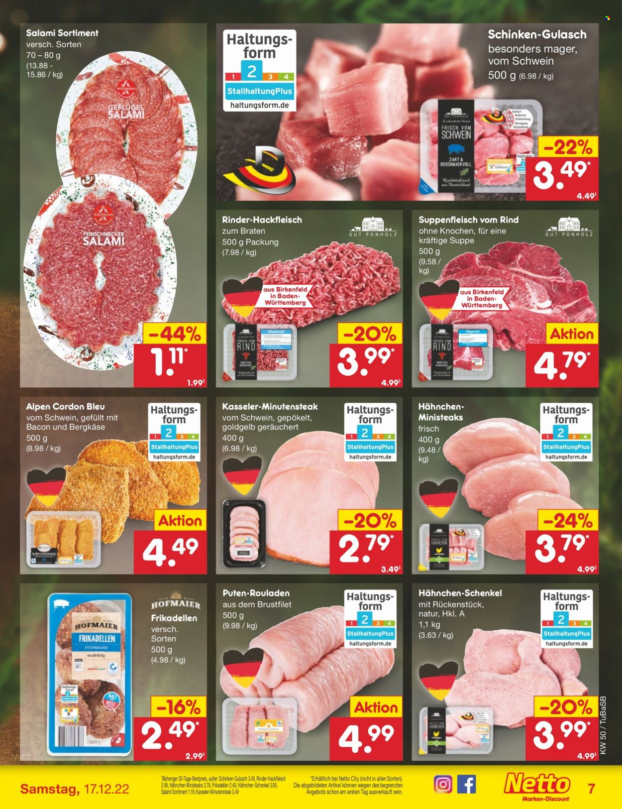 Netto Marken-Discount Prospekte  - 12.12.2022 - 17.12.2022. Seite 7