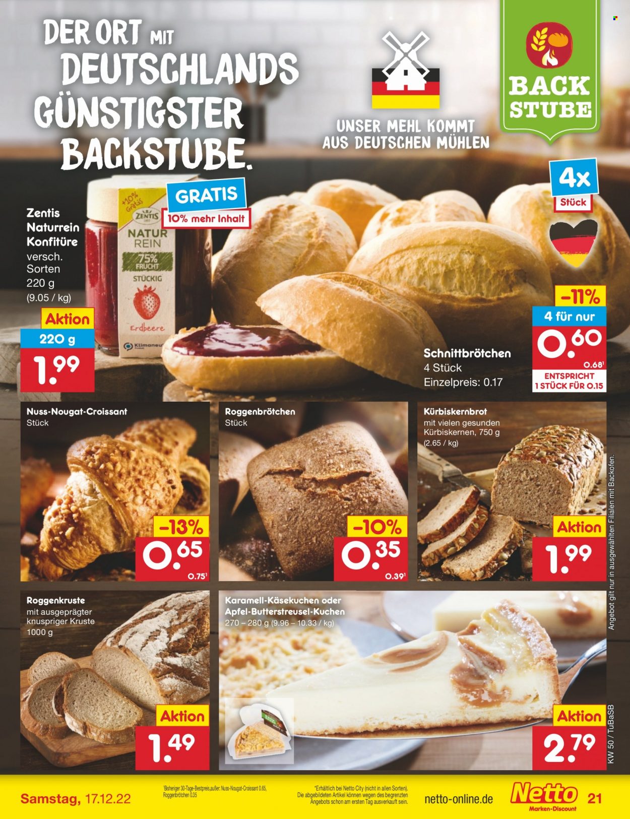 Netto Marken-Discount Prospekte  - 12.12.2022 - 17.12.2022. Seite 21